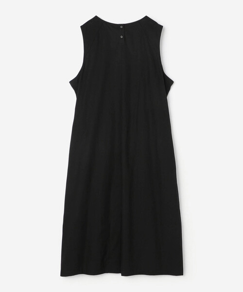 「Bshop」 「eunoia」ノースリーブワンピース F ブラック レディース_画像2