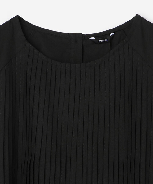 「Bshop」 「eunoia」ノースリーブワンピース F ブラック レディース_画像3