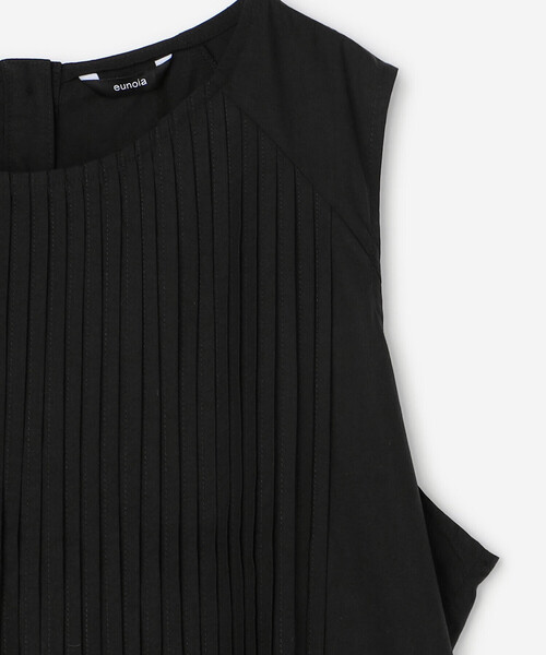 「Bshop」 「eunoia」ノースリーブワンピース F ブラック レディース_画像5