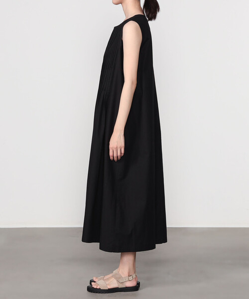 「Bshop」 「eunoia」ノースリーブワンピース F ブラック レディース_画像9