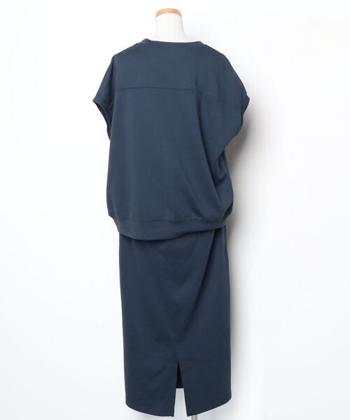 「Live in comfort」 セットアップ L ネイビー レディース_画像2