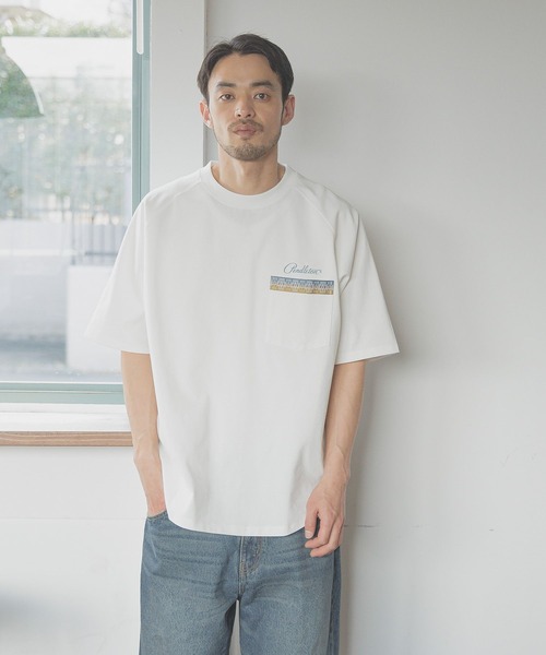 「PENDLETON」 半袖Tシャツ MEDIUM グレー系その他 メンズ_画像2