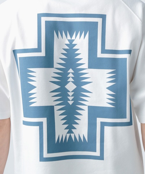 「PENDLETON」 半袖Tシャツ MEDIUM グレー系その他 メンズ_画像5