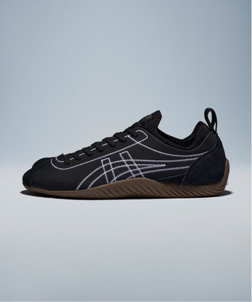 「Onitsuka Tiger」 ローカットスニーカー 23 ネイビー レディース_画像3