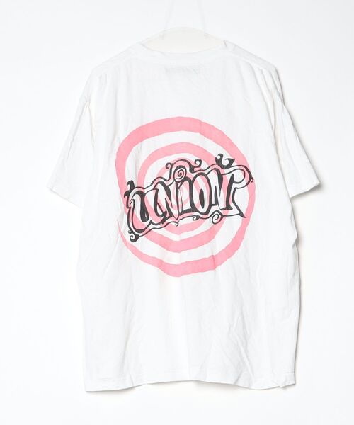 「UNION」 半袖Tシャツ IV ホワイト メンズ_画像2