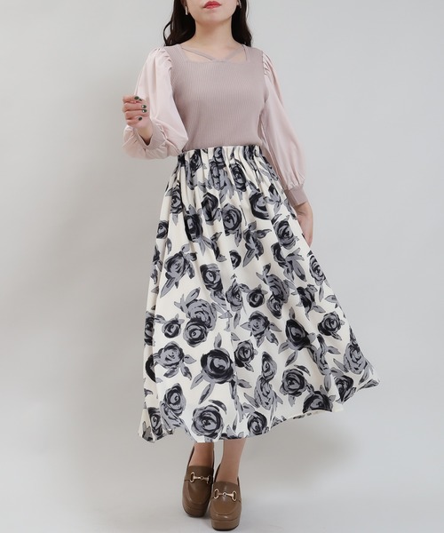 「ASTORIA ODIER」 半袖ニット MEDIUM ブラック レディース_画像6
