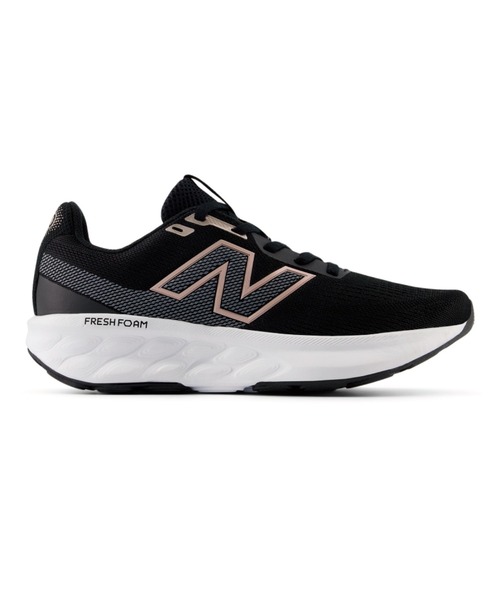 「New Balance」 ローカットスニーカー 25.0cm ブラック×ホワイト レディース_画像8