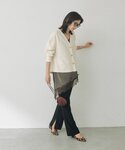 カーディガン ジョーゼットカーディガン(秋服/...の詳細画像2