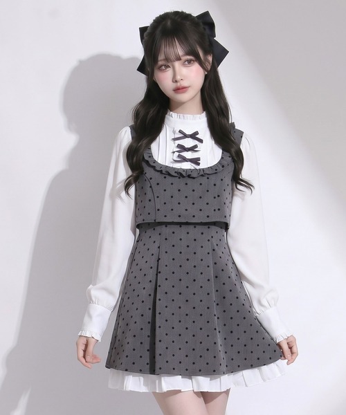 夢展望（YUMETENBO） ワンピース 「ZOZO限定」セットアップ風プチハイ