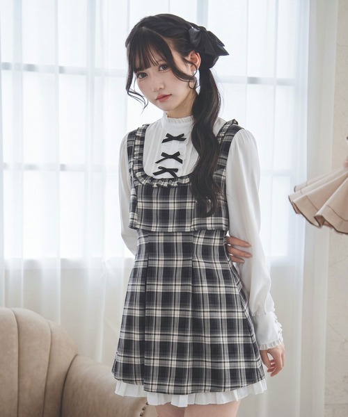 ワンピース yume48 夢展望（YUMETENBO） ワンピース 「ZOZO限定」セットアップ風プチハイ