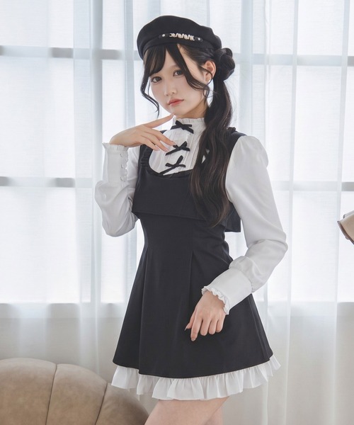 夢展望（YUMETENBO） ワンピース 「ZOZO限定」セットアップ風プチハイ