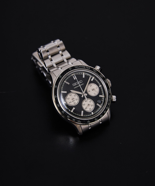 セイコー　SEIKO クロノグラフ 腕時計 ブラック❣️ メンズ　オーバーホール済 SEIKO（セイコー） クロノグラフ : ZOZOTOWN Yahoo!店 - 通販 - Yahoo
