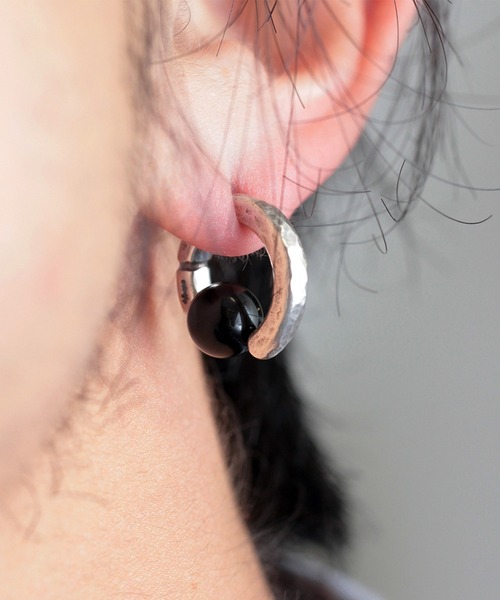 VIVIFY Body Pierce 8~9G シルバー オニキス VIVIFY Body Pierce 8~9G シルバー オニキス