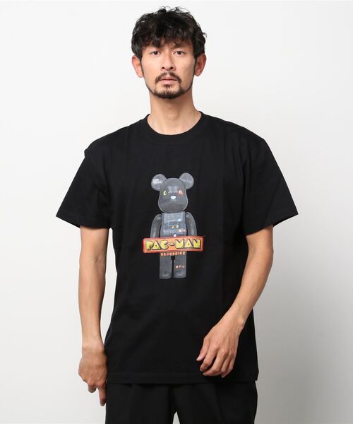 新品タグ付HYS × BE@RBRICK コラボ ベア ブリック Pt Tシャツ Colorful Bearbrick BE@RBRICK PrintT shirt ユニセックス男女兼用