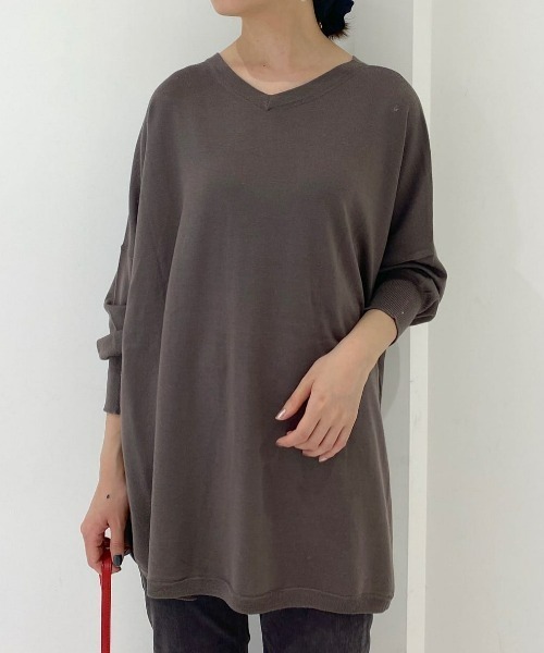 したシルエ ニット PayPayモール店 - 通販 - PayPayモール 上品なカジュアル感を演出 カシミヤ混2WAYワイドポンチョニット ZOZOTOWN サイズガイ