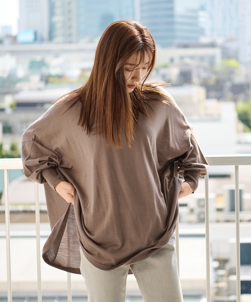 したシルエ ニット PayPayモール店 - 通販 - PayPayモール 上品なカジュアル感を演出 カシミヤ混2WAYワイドポンチョニット ZOZOTOWN サイズガイ