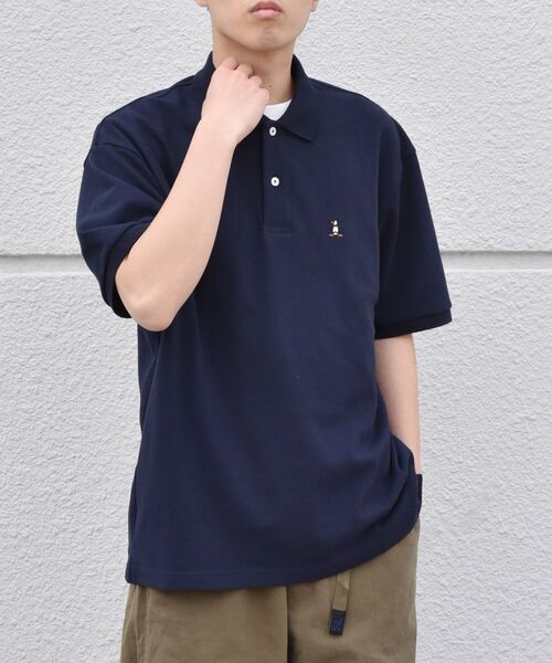 ポロシャツ 【SHIPS any別注】Munsingwear: ビック ポロシャツ 半袖 22SS◇6,853円