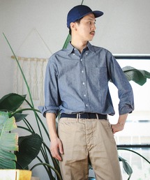 BEAMS F シャンブレー ボタンダウンシャツ メンズ BEAMS F / シャンブレーボタンダウンカラーシャツ - メルカリ