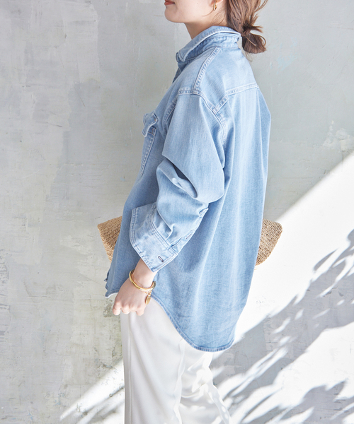 SLOBE IENA（スローブイエナ） シャツ ブラウス 【Healthy DENIM
