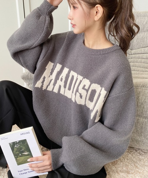 moment+ ニット セーター 「累計販売枚数1万枚突破！」6G アルパカ