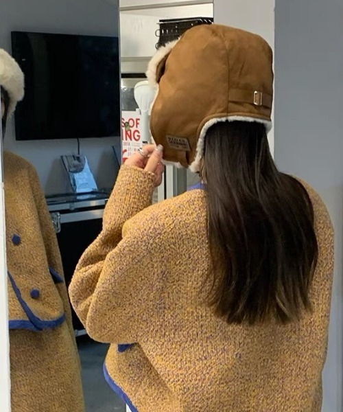 SHEENA（シーナ） キャップ 帽子 ロゴパッチ付フライトキャップ