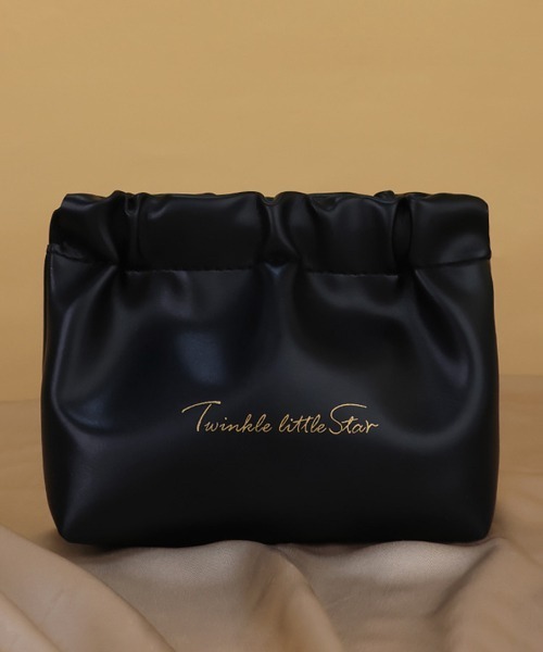Pochi Pouch ポーチ Pouch/「2サイズ展開」プリーツ バネ口