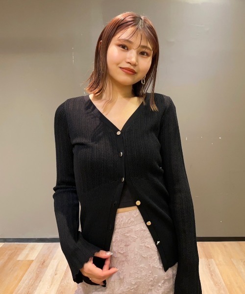 rienda リエンダ ニット トップス セーター rienda | ユニフォームルーズニットトップス (ニット ) |SHEL'TTER