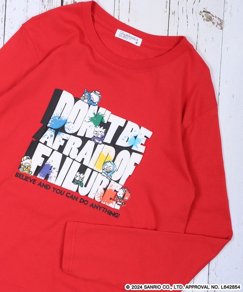 Tシャツ(長袖+七分) SANRIO/MASU/CITYSHOP/SPIKY TOP - WHITE SANRIO ・ MASU ・ CITYSHOP– MASU Official Online Store