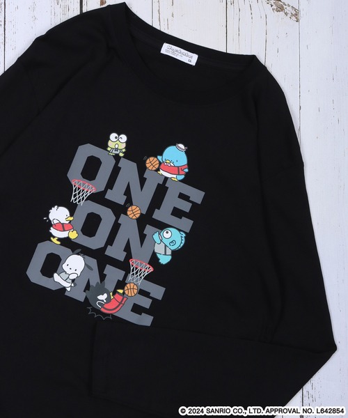 Tシャツ(長袖+七分) SANRIO/MASU/CITYSHOP/SPIKY TOP - WHITE SANRIO ・ MASU ・ CITYSHOP– MASU Official Online Store