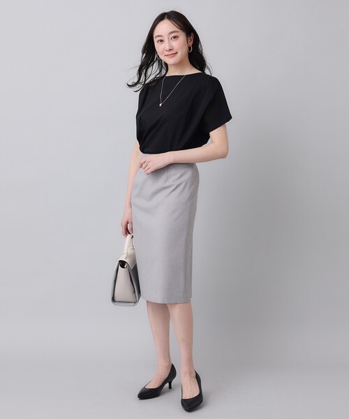 新品☆未着用タグ付き【UNTITLED】トップス プルオーバー UNTITLED tシャツ 「コットン100／8色展開」肩タックプル