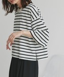 tシャツ ワイドシルエット ショート丈Tシャツ...の詳細画像4