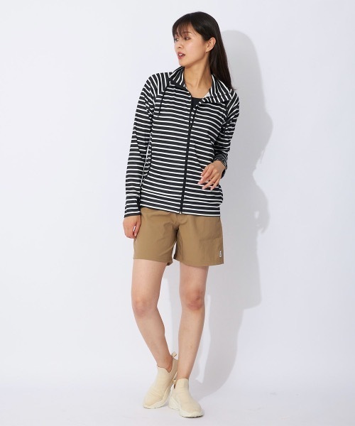 FILA 水着 「FILA/フィラ」レディースボーダーUVウェア付水着4