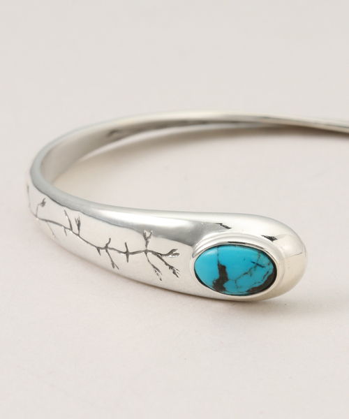 IENA ブレスレット 「PREEK/プリーク」STONE TWIST BANGLE バングル 