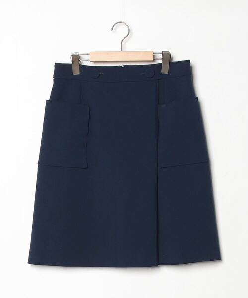 UNTITLED」 スカート 42 ネイビー レディース : 84170027  