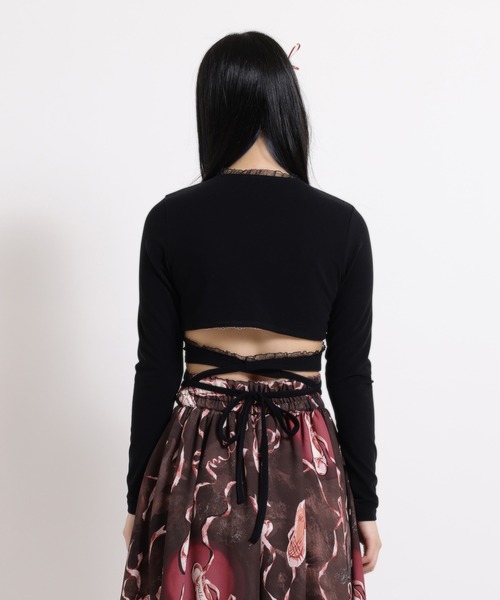 MILK バレリーナTOPS MILK（ミルク） tシャツ バレリーナ カシュクール レディース