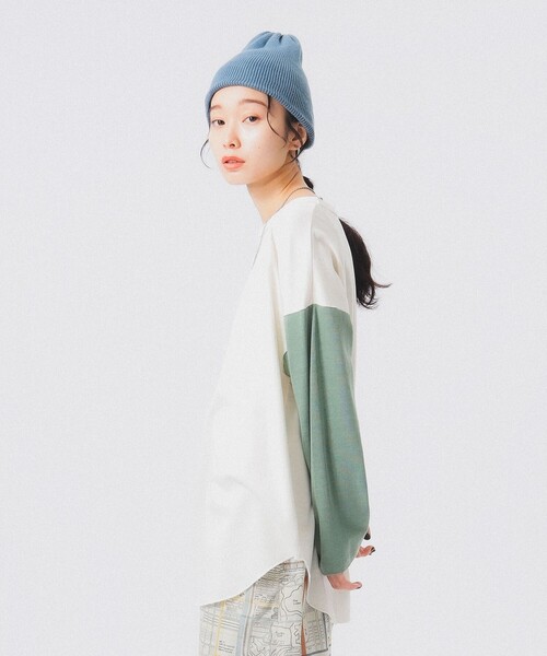 BEAMS BOY tシャツ SCREEN STARS / 別注 2トーン ロングスリーブ