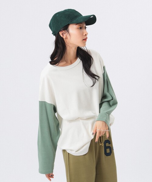 BEAMS BOY tシャツ SCREEN STARS / 別注 2トーン ロングスリーブ