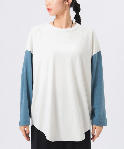 BEAMS BOY tシャツ SCREEN STARS / 別注 2トーン ロングスリーブ
