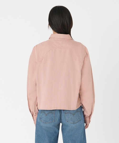 ブラウス シャツ Levi's/リーバイス HARLIE SS クロップドシャツ レディース HARLIE SS クロップドシャツ – リーバイス®公式オンラインストア