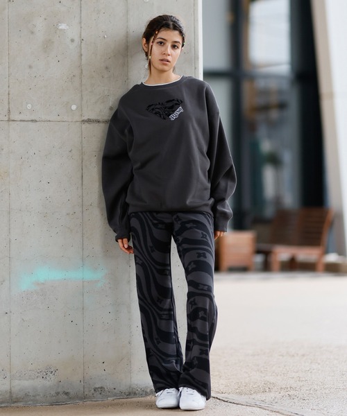 ROXY ブラック フレアパンツ DRYFLIGHT 15K 新品 ROXY ブラック フレア