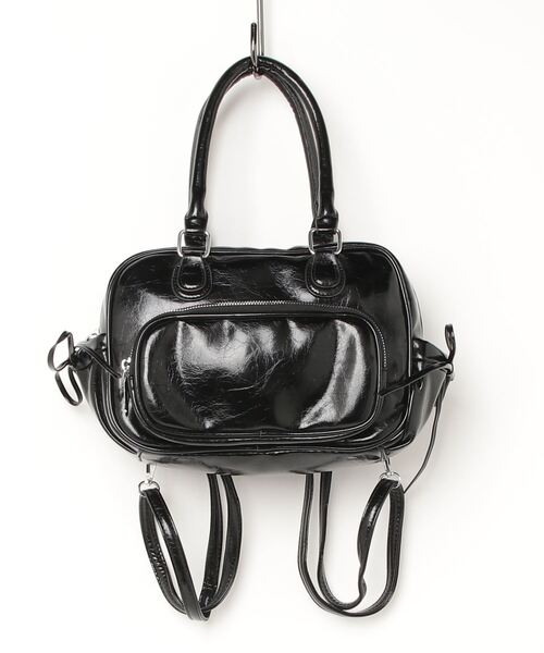 GIVENCHY - GIVENCHY ジバンシー ボストンバッグ 黒 【古着