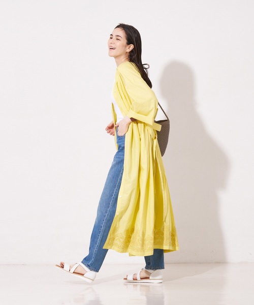 collex（コレックス） ワンピース エンブロイダリーガウンワンピース