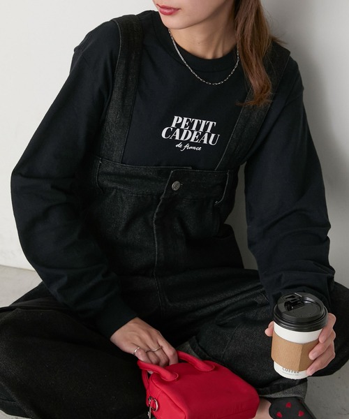 tシャツ オーバーサイズロゴロンT レディース reca tシャツ ゆるっとルーズ感！オーバーサイズロゴロンT