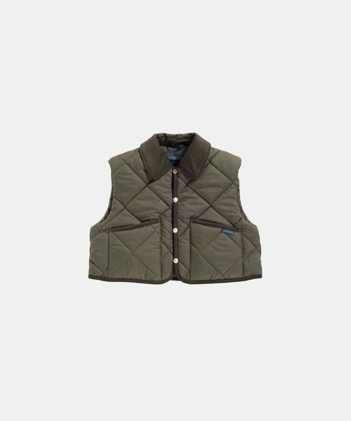 ベスト ジレ Unwadded Cropped Raydon Gilet Womens / アンワディッド クロップド レイドン ジレ ウィメンズ レ Unwadded Cropped Raydon Gilet Womens / アンワディッド