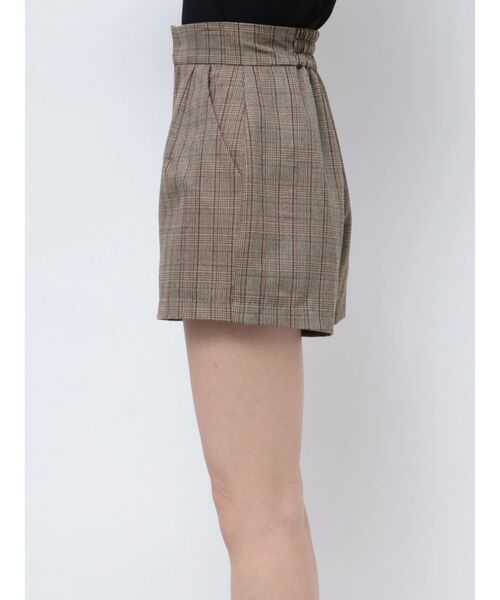 【リゼクシー】チェック柄ショートパンツ・ジャケットセットアップ RESEXXY（リゼクシー） パンツ ベーシックショートパンツ