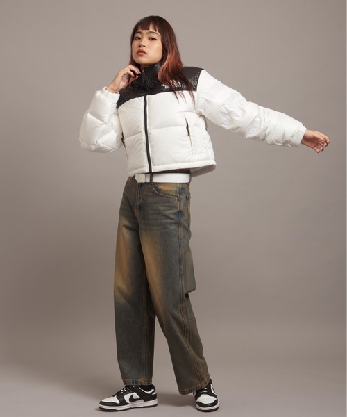 ダウンジャケット・コート Short Down Wide Neck Down 4FT1325 THE NORTH FACE ダウンコート ダウンジャケット TNF/WL-NUPTSE