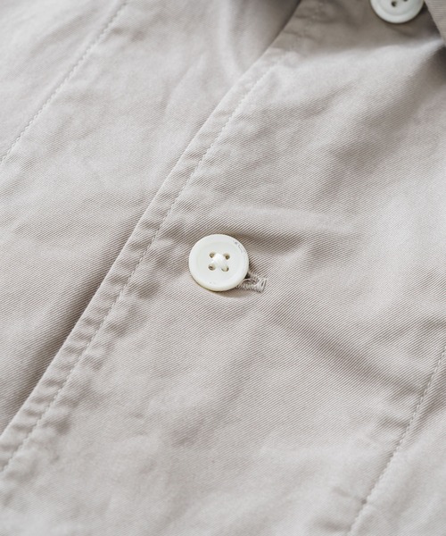 quadro カバーオール 60/2コーマギャバワークジャケット メンズ