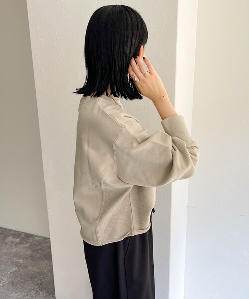 fredy emue（フレディエミュ） トレーナー スウェット 裏毛切替