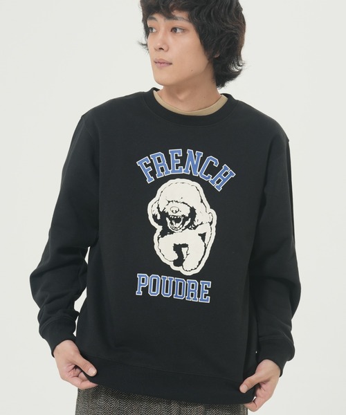 CORISCO（コリスコ） トレーナー スウェット 裏起毛 アニマルカレッジ