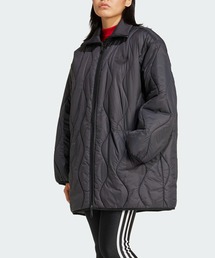 最終値下！✨美品✨オールブラック アディダス キルティング ダウン XO adidas ダウンコート ダウンジャケット キルテッドジャケット